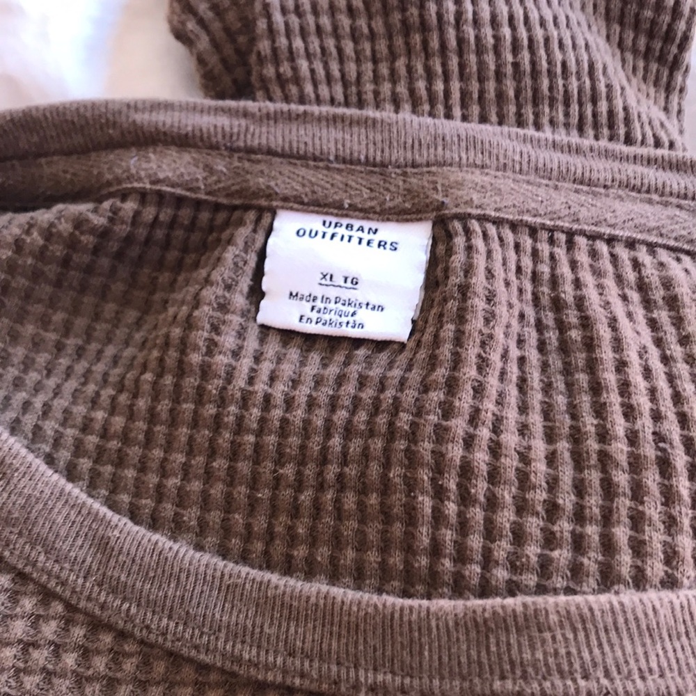 Urban outfitters Green waffle Shirt